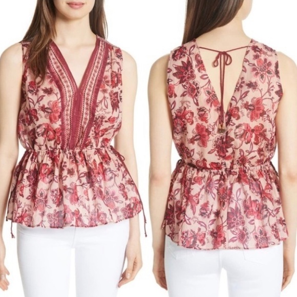 Kate Spade paisley blossom top conch shell - Picture 1 of 11